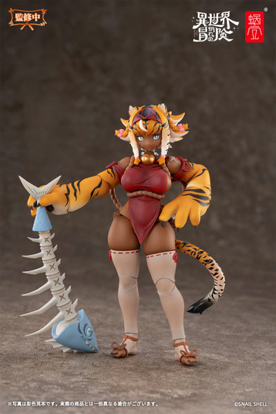 蝸之殼 RPG-042 虎女 Garu 今日發售!1000 道塗裝展現精緻野性萌 1 蝸之殼 RPG-042 虎女 Garu 今日發售!1000 道塗裝展現精緻野性萌