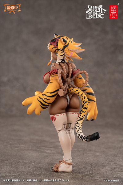 蝸之殼 RPG-042 虎女 Garu 今日發售!1000 道塗裝展現精緻野性萌 2 蝸之殼 RPG-042 虎女 Garu 今日發售!1000 道塗裝展現精緻野性萌