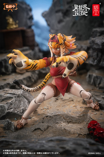 蝸之殼 RPG-042 虎女 Garu 今日發售!1000 道塗裝展現精緻野性萌 5 蝸之殼 RPG-042 虎女 Garu 今日發售!1000 道塗裝展現精緻野性萌