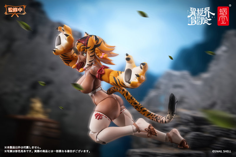 蝸之殼 RPG-042 虎女 Garu 今日發售!1000 道塗裝展現精緻野性萌 10 蝸之殼 RPG-042 虎女 Garu 今日發售!1000 道塗裝展現精緻野性萌