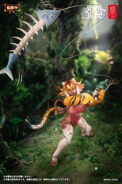 蝸之殼 RPG-042 虎女 Garu 今日發售!1000 道塗裝展現精緻野性萌 12 蝸之殼 RPG-042 虎女 Garu 今日發售!1000 道塗裝展現精緻野性萌