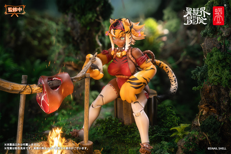 蝸之殼 RPG-042 虎女 Garu 今日發售!1000 道塗裝展現精緻野性萌 13 蝸之殼 RPG-042 虎女 Garu 今日發售!1000 道塗裝展現精緻野性萌