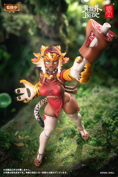 蝸之殼 RPG-042 虎女 Garu 今日發售!1000 道塗裝展現精緻野性萌 14 蝸之殼 RPG-042 虎女 Garu 今日發售!1000 道塗裝展現精緻野性萌