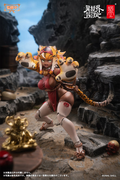 蝸之殼 RPG-042 虎女 Garu 今日發售!1000 道塗裝展現精緻野性萌 17 蝸之殼 RPG-042 虎女 Garu 今日發售!1000 道塗裝展現精緻野性萌