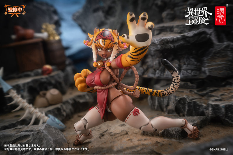 蝸之殼 RPG-042 虎女 Garu 今日發售!1000 道塗裝展現精緻野性萌 18 蝸之殼 RPG-042 虎女 Garu 今日發售!1000 道塗裝展現精緻野性萌