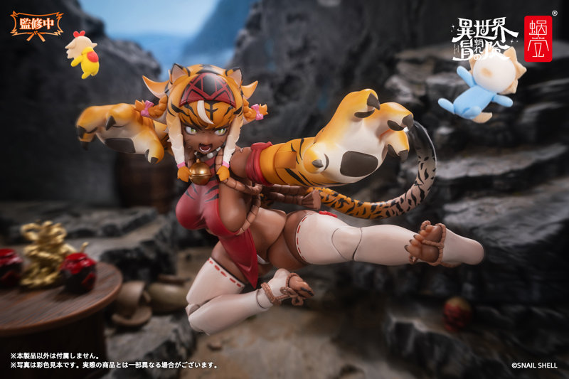 蝸之殼 RPG-042 虎女 Garu 今日發售!1000 道塗裝展現精緻野性萌 19 蝸之殼 RPG-042 虎女 Garu 今日發售!1000 道塗裝展現精緻野性萌