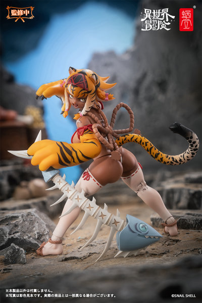 蝸之殼 RPG-042 虎女 Garu 今日發售!1000 道塗裝展現精緻野性萌 21 蝸之殼 RPG-042 虎女 Garu 今日發售!1000 道塗裝展現精緻野性萌