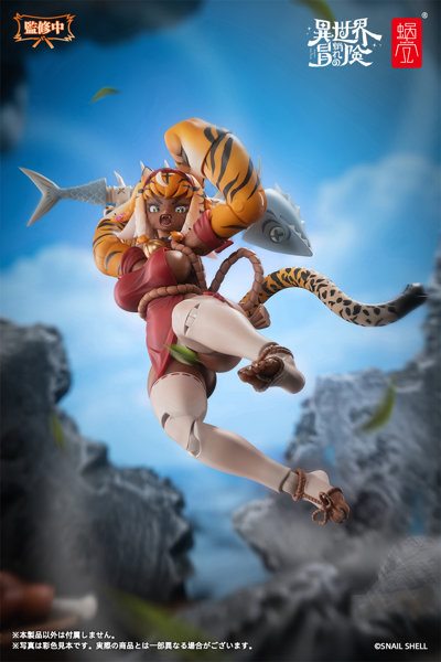 蝸之殼 RPG-042 虎女 Garu 今日發售!1000 道塗裝展現精緻野性萌 22 蝸之殼 RPG-042 虎女 Garu 今日發售!1000 道塗裝展現精緻野性萌