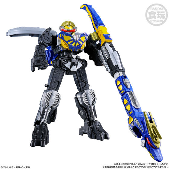 萬代食玩 Mini-pla「超宇宙刑事ギャバン インフィニティ」第二彈開放預購,可實現 26.5 公分巨型合體 15 萬代食玩 Mini-pla「超宇宙刑事ギャバン インフィニティ」第二彈開放預購,可實現 26.5 公分巨型合體