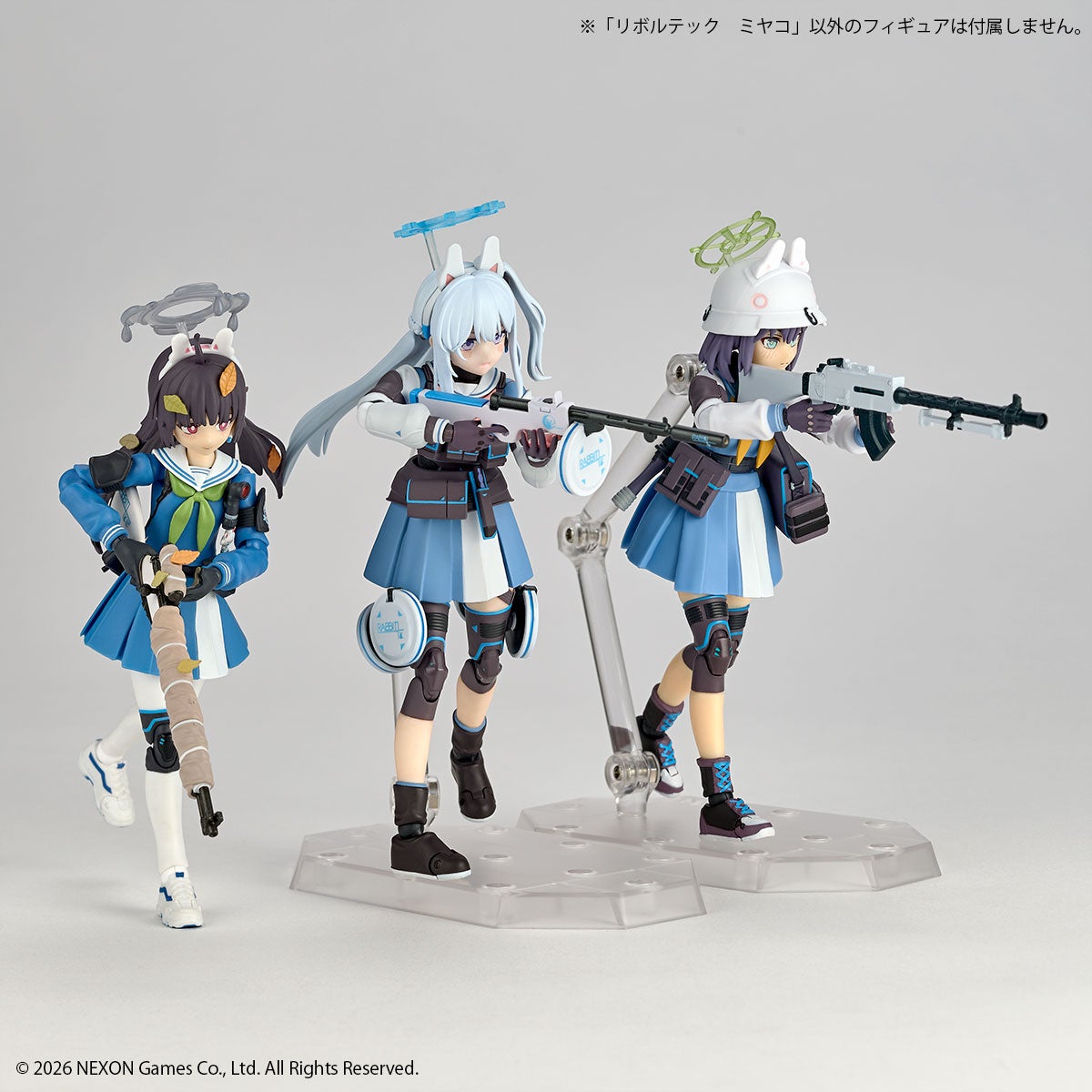 《蔚藍檔案》RABBIT 小隊長報到!海洋堂 Revoltech 月雪子可動模型今日起開放預購 11 《蔚藍檔案》RABBIT 小隊長報到!海洋堂 Revoltech 月雪子可動模型今日起開放預購