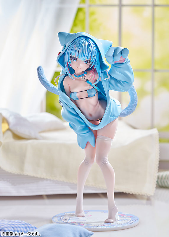 人氣插畫家原創角色立體化!Phat! 「Kanzarin 醬 貓耳連帽衫 Ver.」1/6 比例模型開放預約 2 人氣插畫家原創角色立體化!Phat! 「Kanzarin 醬 貓耳連帽衫 Ver.」1/6 比例模型開放預約