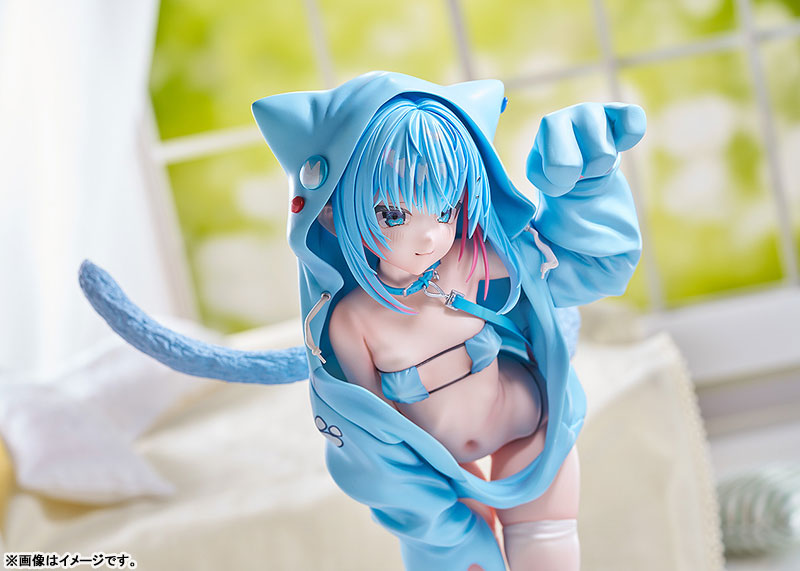 人氣插畫家原創角色立體化!Phat! 「Kanzarin 醬 貓耳連帽衫 Ver.」1/6 比例模型開放預約 9 人氣插畫家原創角色立體化!Phat! 「Kanzarin 醬 貓耳連帽衫 Ver.」1/6 比例模型開放預約