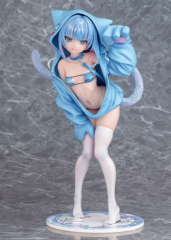 人氣插畫家原創角色立體化!Phat! 「Kanzarin 醬 貓耳連帽衫 Ver.」1/6 比例模型開放預約 14 人氣插畫家原創角色立體化!Phat! 「Kanzarin 醬 貓耳連帽衫 Ver.」1/6 比例模型開放預約