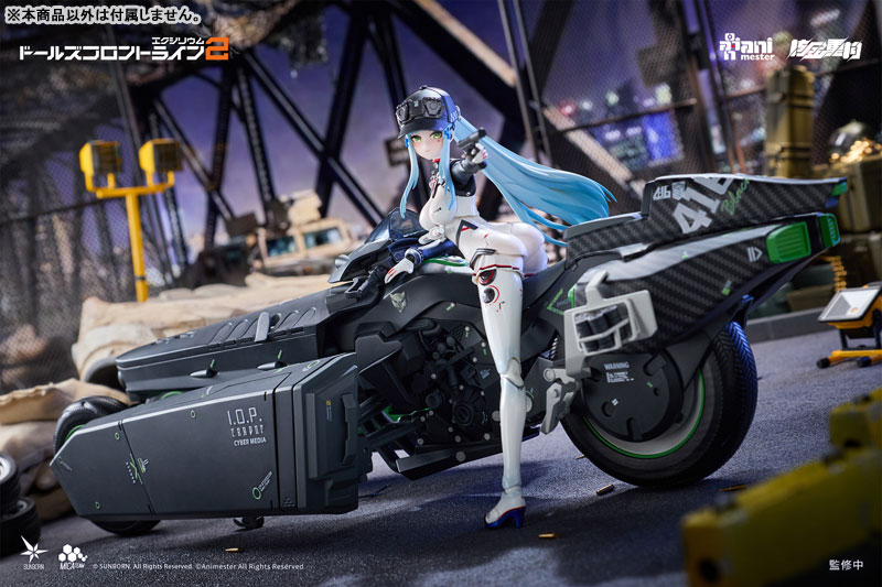 《少女前線 2:追放》庫魯凱「極速之星」 1/12 可動模型預購展開,重機配件同步登場 2 《少女前線 2:追放》庫魯凱「極速之星」 1/12 可動模型預購展開,重機配件同步登場