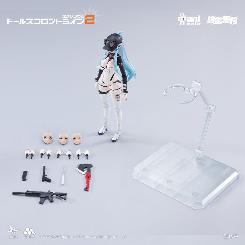 《少女前線 2:追放》庫魯凱「極速之星」 1/12 可動模型預購展開,重機配件同步登場 18 《少女前線 2:追放》庫魯凱「極速之星」 1/12 可動模型預購展開,重機配件同步登場
