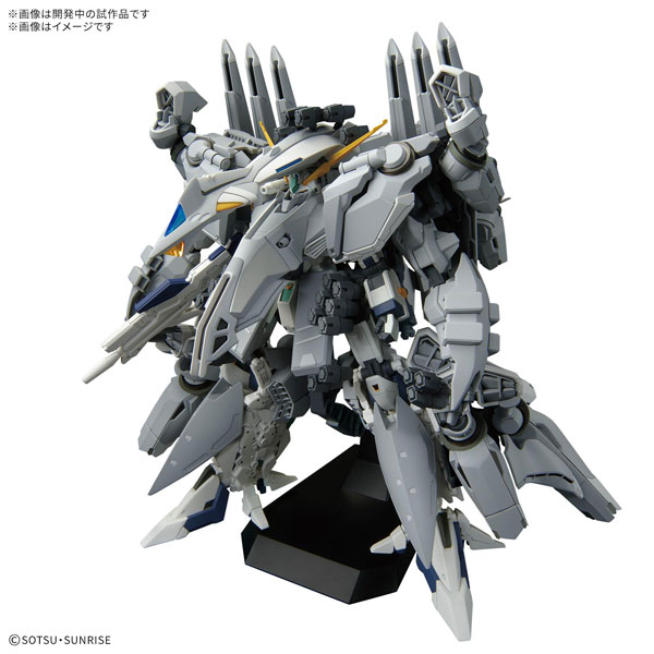 鋼普拉超大型機體登場!HG 1/144「アリュゼウス」 4 月 25 日開賣,再現量產型 ν 鋼彈分離機制