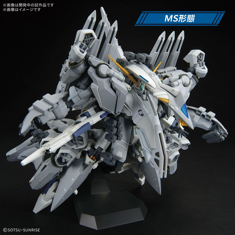 鋼普拉超大型機體登場!HG 1/144「アリュゼウス」 4 月 25 日開賣,再現量產型 ν 鋼彈分離機制