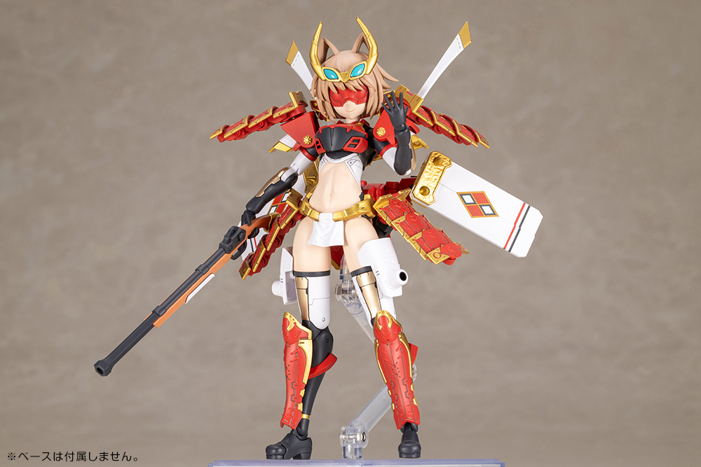 壽屋「FRAME ARMS GIRL 信玄改」組裝模型今日開放預購:膚色成型色全面更新 2 壽屋「FRAME ARMS GIRL 信玄改」組裝模型今日開放預購:膚色成型色全面更新