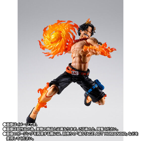 重現頂上戰爭經典一幕!S.H.Figuarts「波特卡斯·D·艾斯」可動模型明起開放預購 5 重現頂上戰爭經典一幕!S.H.Figuarts「波特卡斯·D·艾斯」可動模型明起開放預購