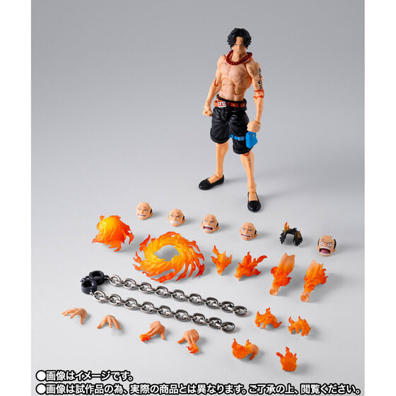 重現頂上戰爭經典一幕!S.H.Figuarts「波特卡斯·D·艾斯」可動模型明起開放預購 9 重現頂上戰爭經典一幕!S.H.Figuarts「波特卡斯·D·艾斯」可動模型明起開放預購