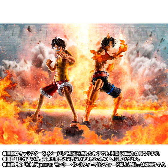 重現頂上戰爭經典一幕!S.H.Figuarts「波特卡斯·D·艾斯」可動模型明起開放預購 10 重現頂上戰爭經典一幕!S.H.Figuarts「波特卡斯·D·艾斯」可動模型明起開放預購