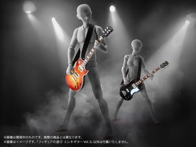 讓可動人偶組樂團!DIG「人偶的玩法 電吉他 Vol. 3」組裝模型正式開放預購 4 讓可動人偶組樂團!DIG「人偶的玩法 電吉他 Vol. 3」組裝模型正式開放預購
