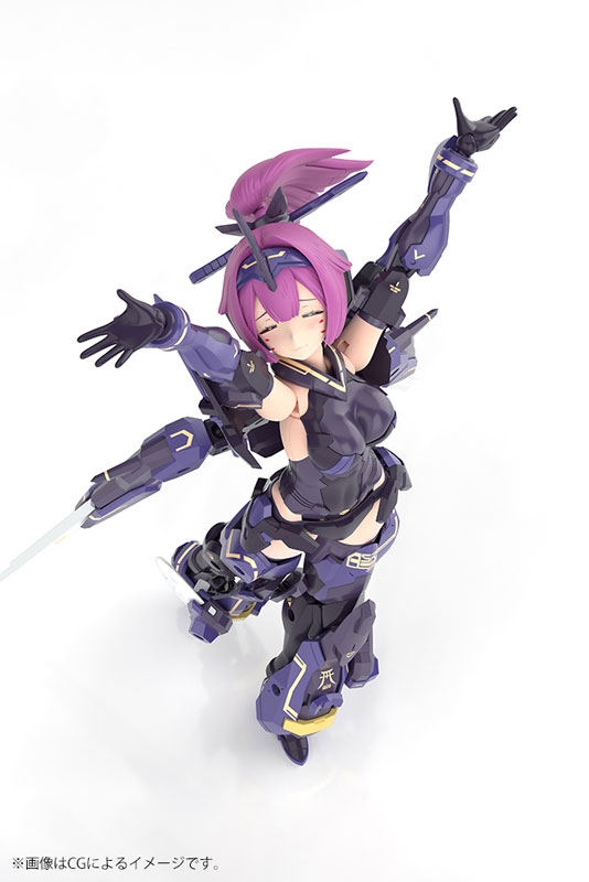 壽屋「女神裝置」朱羅 弓兵 絆 影衣 全武裝組合包正式發售:成熟比例搭配黑金配色豪華登場