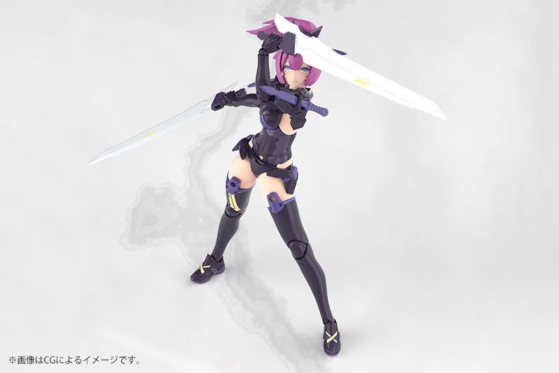 壽屋「女神裝置」朱羅 弓兵 絆 影衣 全武裝組合包正式發售:成熟比例搭配黑金配色豪華登場