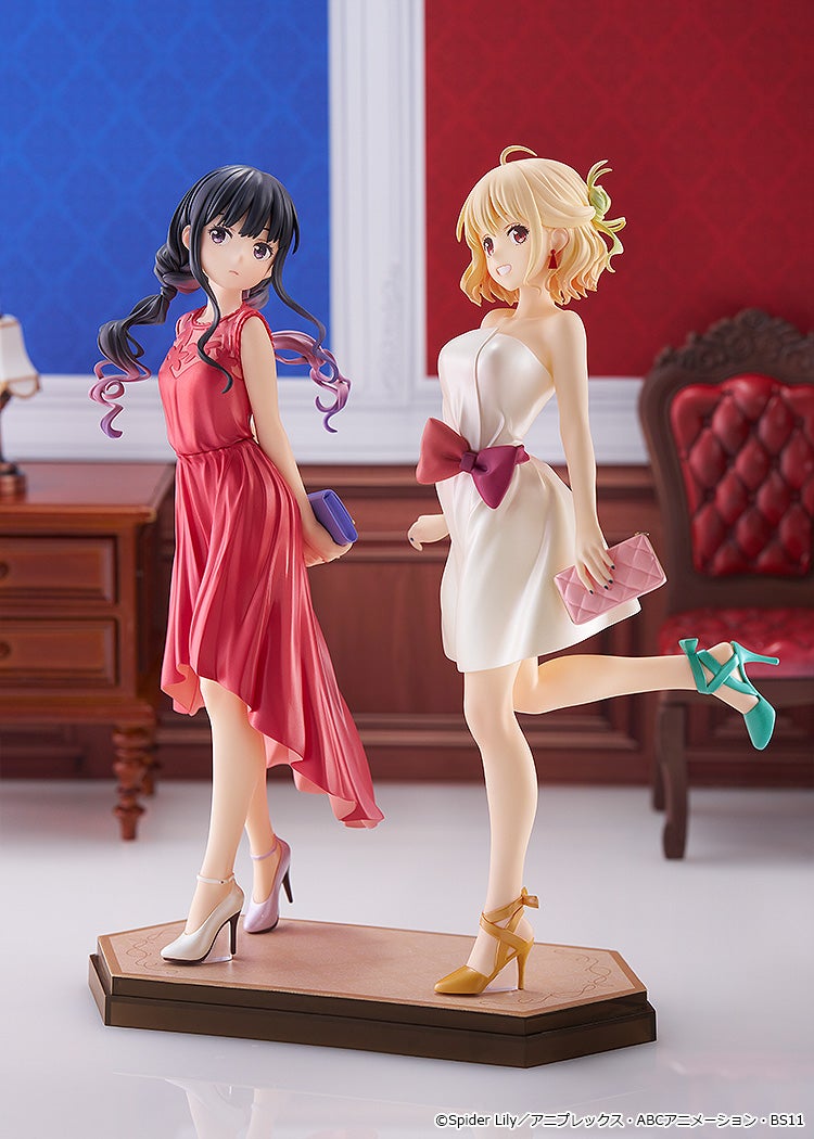 《Lycoris Recoil 莉可麗絲》千束與瀧奈換上宴後禮服!POP UP PARADE L size 系列模型即日起開放預購 2 《Lycoris Recoil 莉可麗絲》千束與瀧奈換上宴後禮服!POP UP PARADE L size 系列模型即日起開放預購