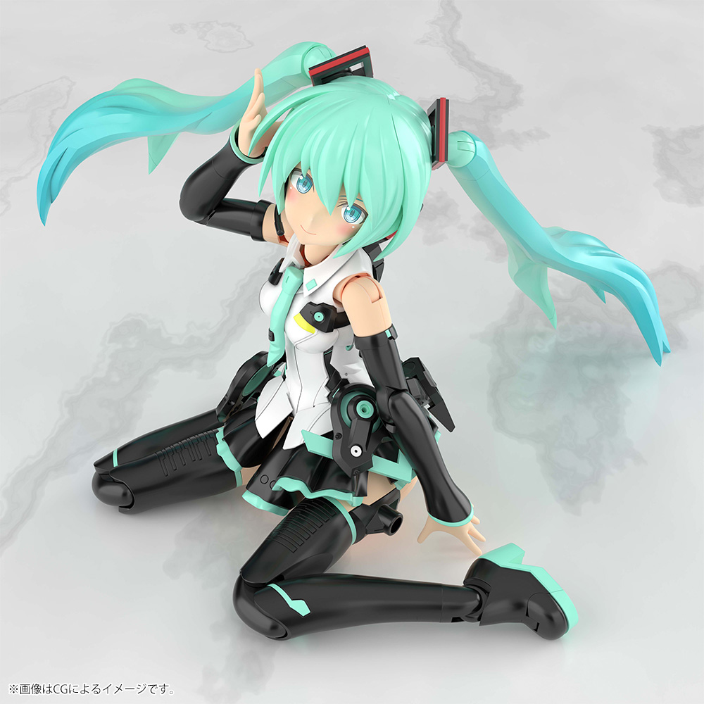 25公分大規格!壽屋「Grande Scale Frame Music Girl 初音未來」組裝模型開放預約 3 25公分大規格!壽屋「Grande Scale Frame Music Girl 初音未來」組裝模型開放預約