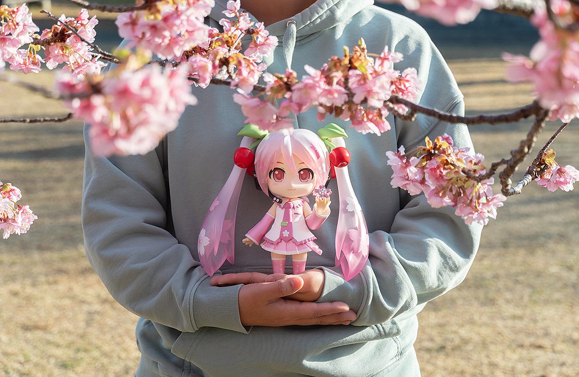 20公分巨萌櫻初音!GOOD SMILE「大比例黏土人」2026年6月限時限量販售 3 20公分巨萌櫻初音!GOOD SMILE「大比例黏土人」2026年6月限時限量販售