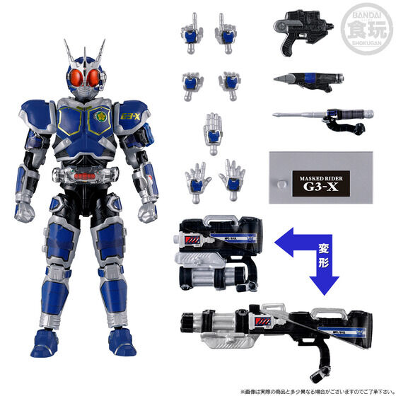 《假面騎士》55 周年新作!SO-DO CHRONICLE「G7、G3-X 及 G6」裝甲食玩 11 月開賣 9 《假面騎士》55 周年新作!SO-DO CHRONICLE「G7、G3-X 及 G6」裝甲食玩 11 月開賣