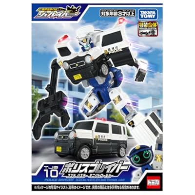 Tomica「Jobraver」新作!Suzuki Hustler 警車合體機器人 2026 年 6 月上市 7 Tomica「Jobraver」新作!Suzuki Hustler 警車合體機器人 2026 年 6 月上市