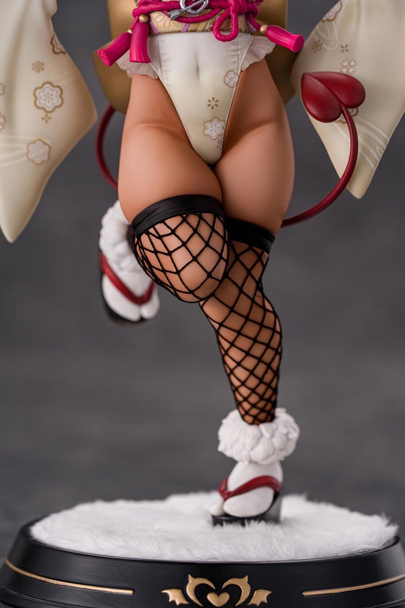 Kiwi Toys「褐色魅魔 振袖兔女郎」美少女模型開放預購 雙版本同步登場 3 Kiwi Toys「褐色魅魔 振袖兔女郎」美少女模型開放預購 雙版本同步登場