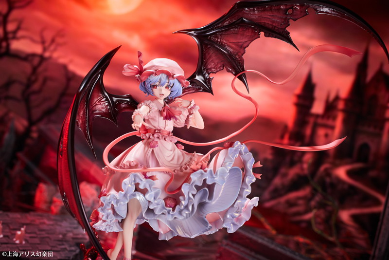《東方Project》蕾米莉亞 1/7 模型開放預購 附贈替換頭部與胸像底座 11 《東方Project》蕾米莉亞 1/7 模型開放預購 附贈替換頭部與胸像底座