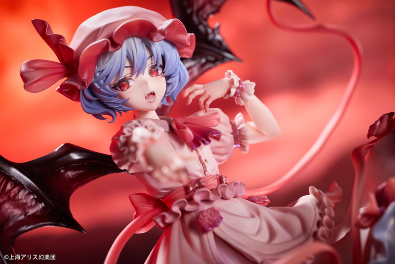 《東方Project》蕾米莉亞 1/7 模型開放預購 附贈替換頭部與胸像底座 12 《東方Project》蕾米莉亞 1/7 模型開放預購 附贈替換頭部與胸像底座