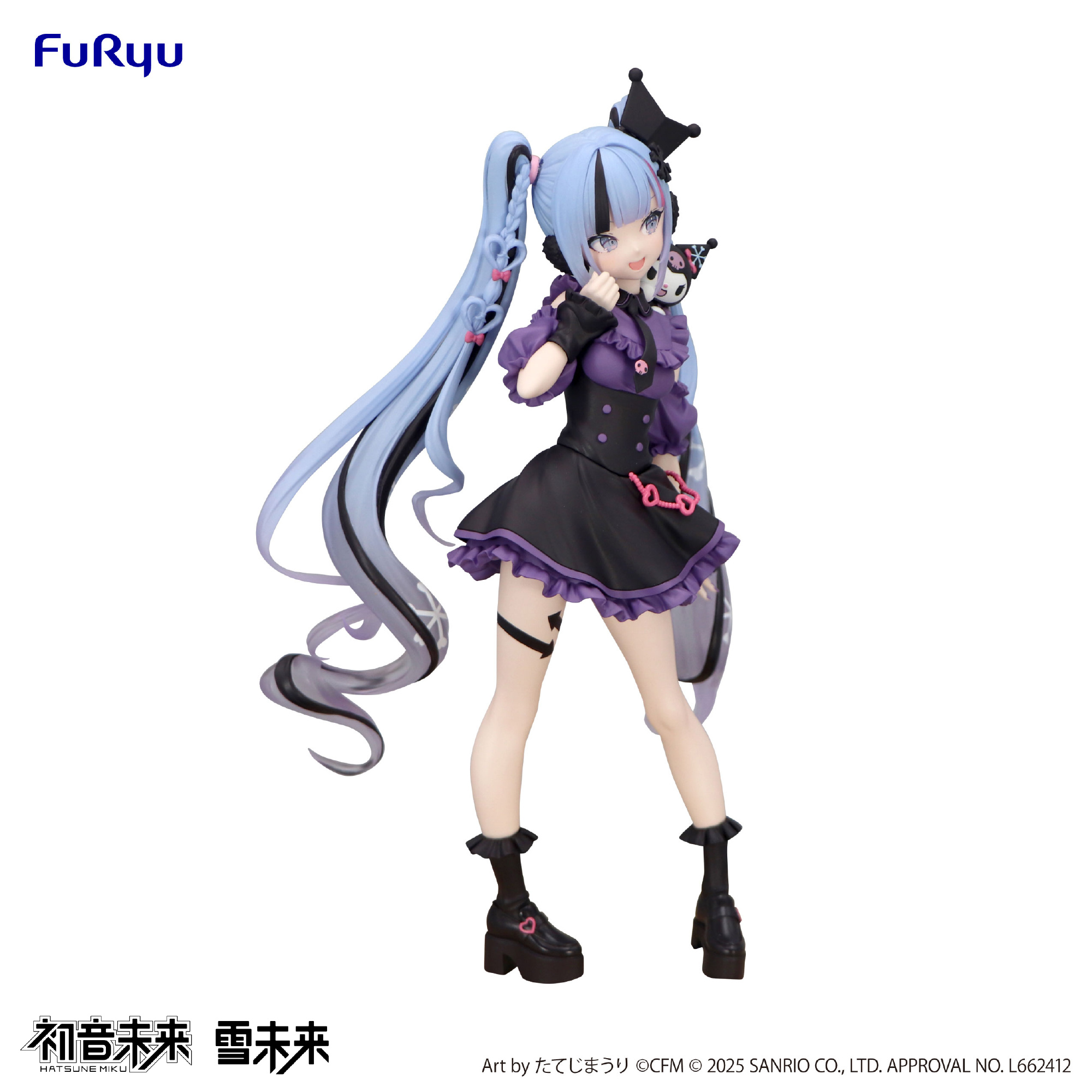 夢幻聯動!FURYU「雪未來 × 酷洛米」景品模型彩色原型公開 預計 2026 年推出 2 夢幻聯動!FURYU「雪未來 × 酷洛米」景品模型彩色原型公開 預計 2026 年推出