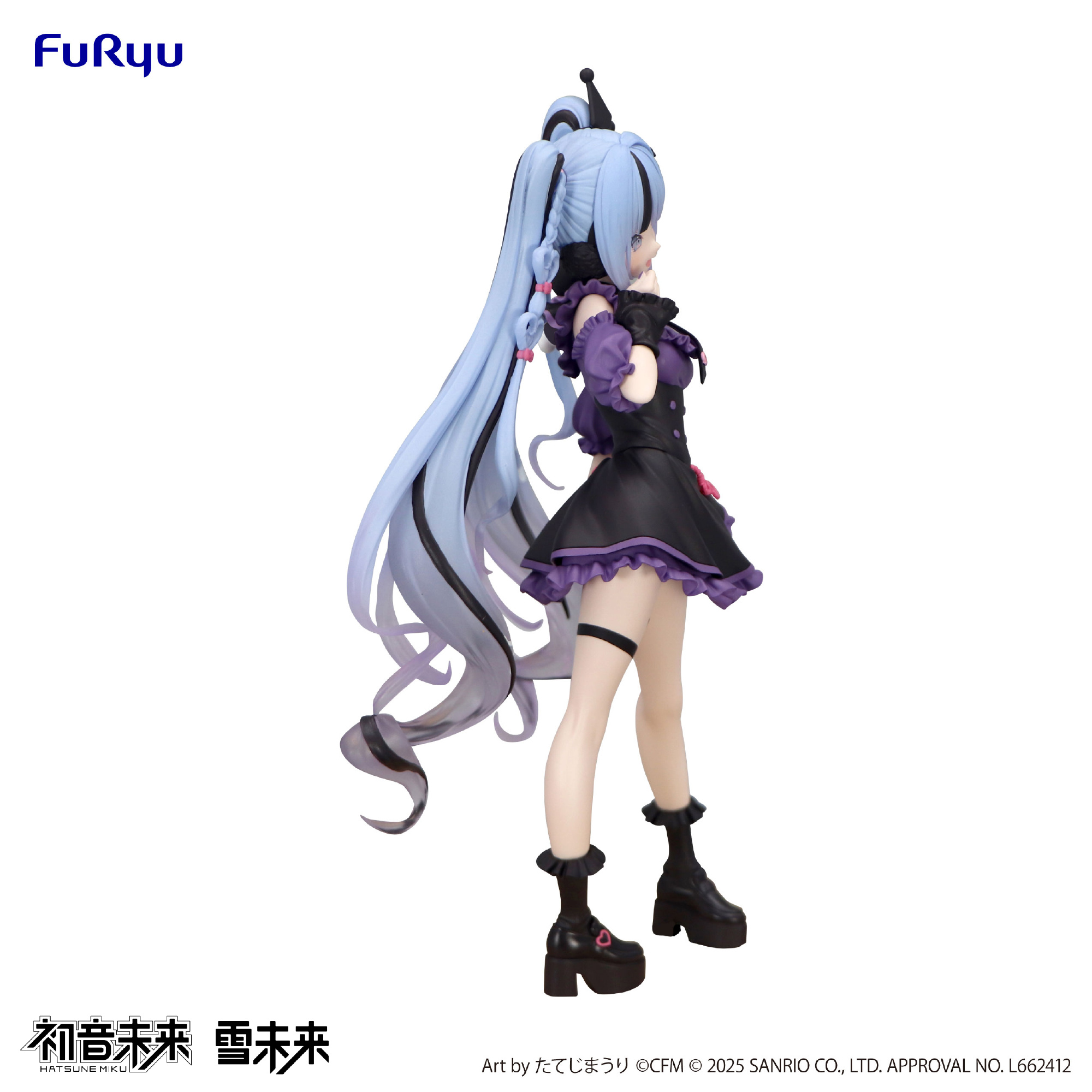 夢幻聯動!FURYU「雪未來 × 酷洛米」景品模型彩色原型公開 預計 2026 年推出 3 夢幻聯動!FURYU「雪未來 × 酷洛米」景品模型彩色原型公開 預計 2026 年推出
