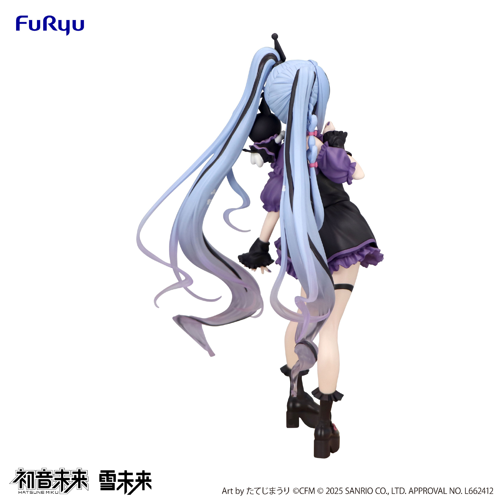 夢幻聯動!FURYU「雪未來 × 酷洛米」景品模型彩色原型公開 預計 2026 年推出 4 夢幻聯動!FURYU「雪未來 × 酷洛米」景品模型彩色原型公開 預計 2026 年推出