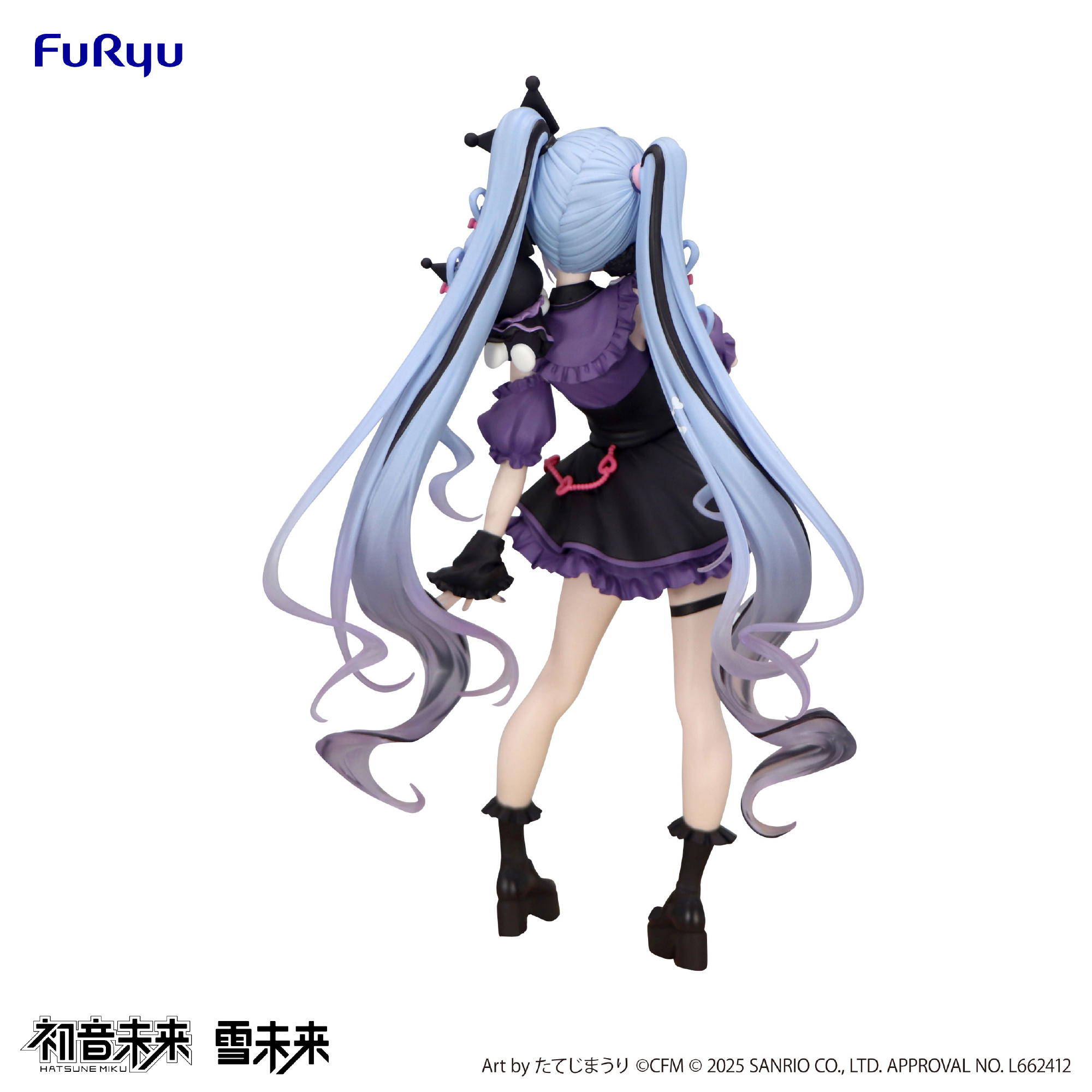 夢幻聯動!FURYU「雪未來 × 酷洛米」景品模型彩色原型公開 預計 2026 年推出 5 夢幻聯動!FURYU「雪未來 × 酷洛米」景品模型彩色原型公開 預計 2026 年推出