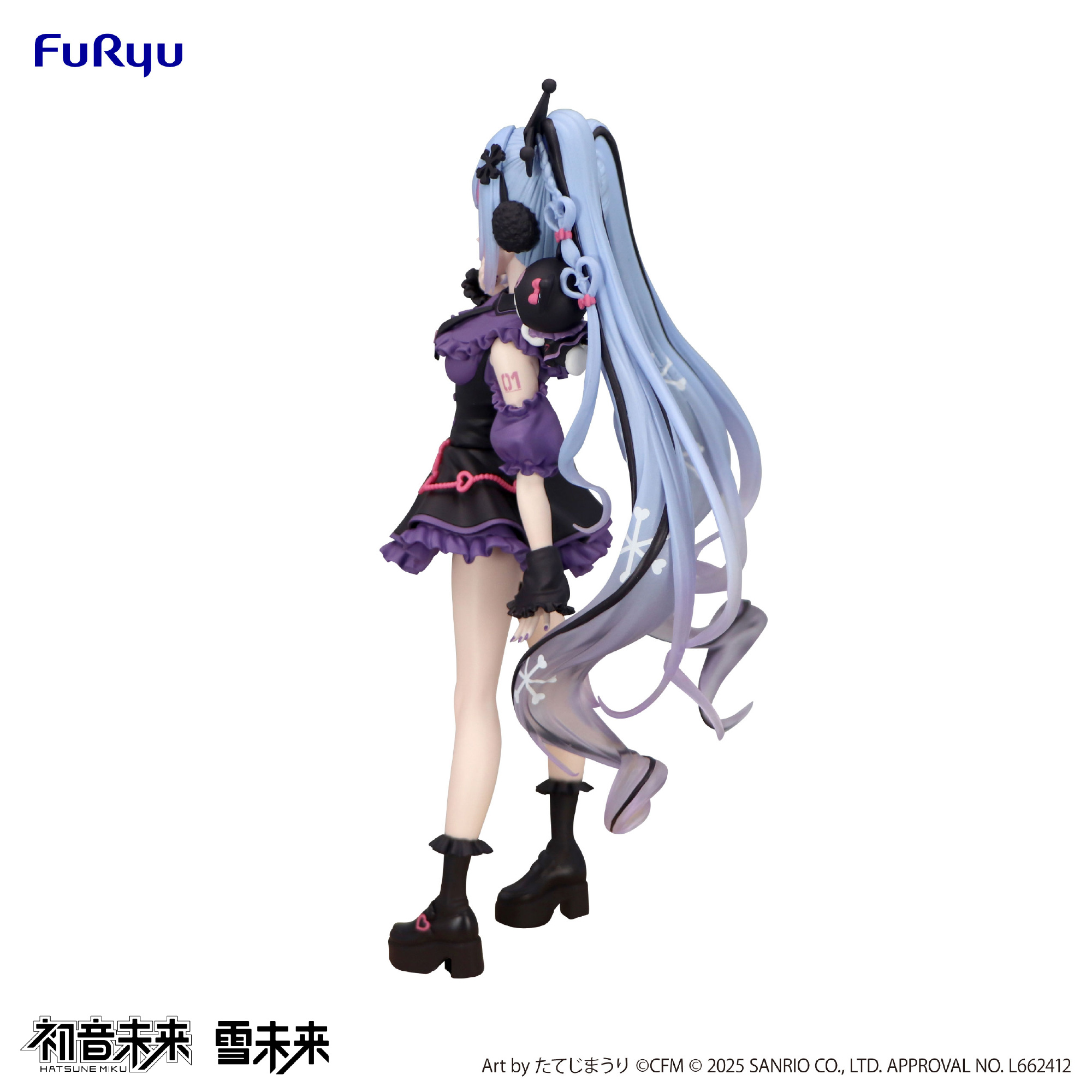 夢幻聯動!FURYU「雪未來 × 酷洛米」景品模型彩色原型公開 預計 2026 年推出 7 夢幻聯動!FURYU「雪未來 × 酷洛米」景品模型彩色原型公開 預計 2026 年推出