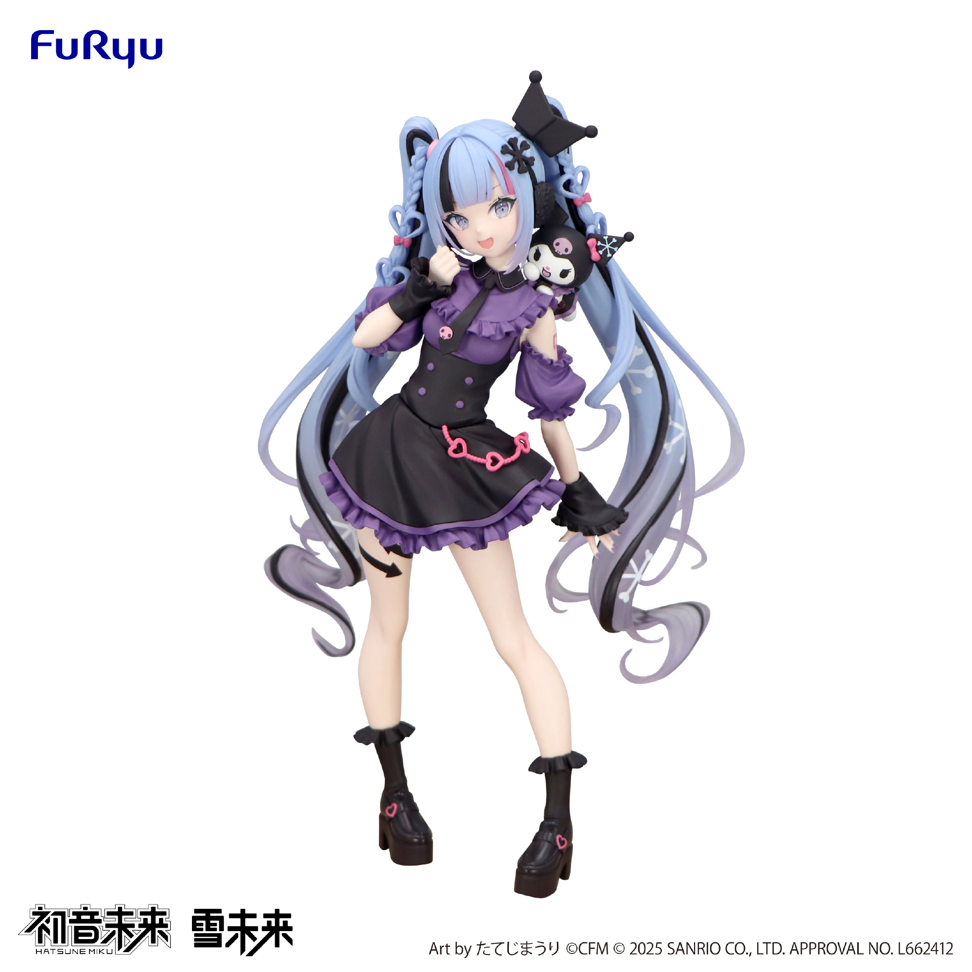 夢幻聯動!FURYU「雪未來 × 酷洛米」景品模型彩色原型公開 預計 2026 年推出 9 夢幻聯動!FURYU「雪未來 × 酷洛米」景品模型彩色原型公開 預計 2026 年推出