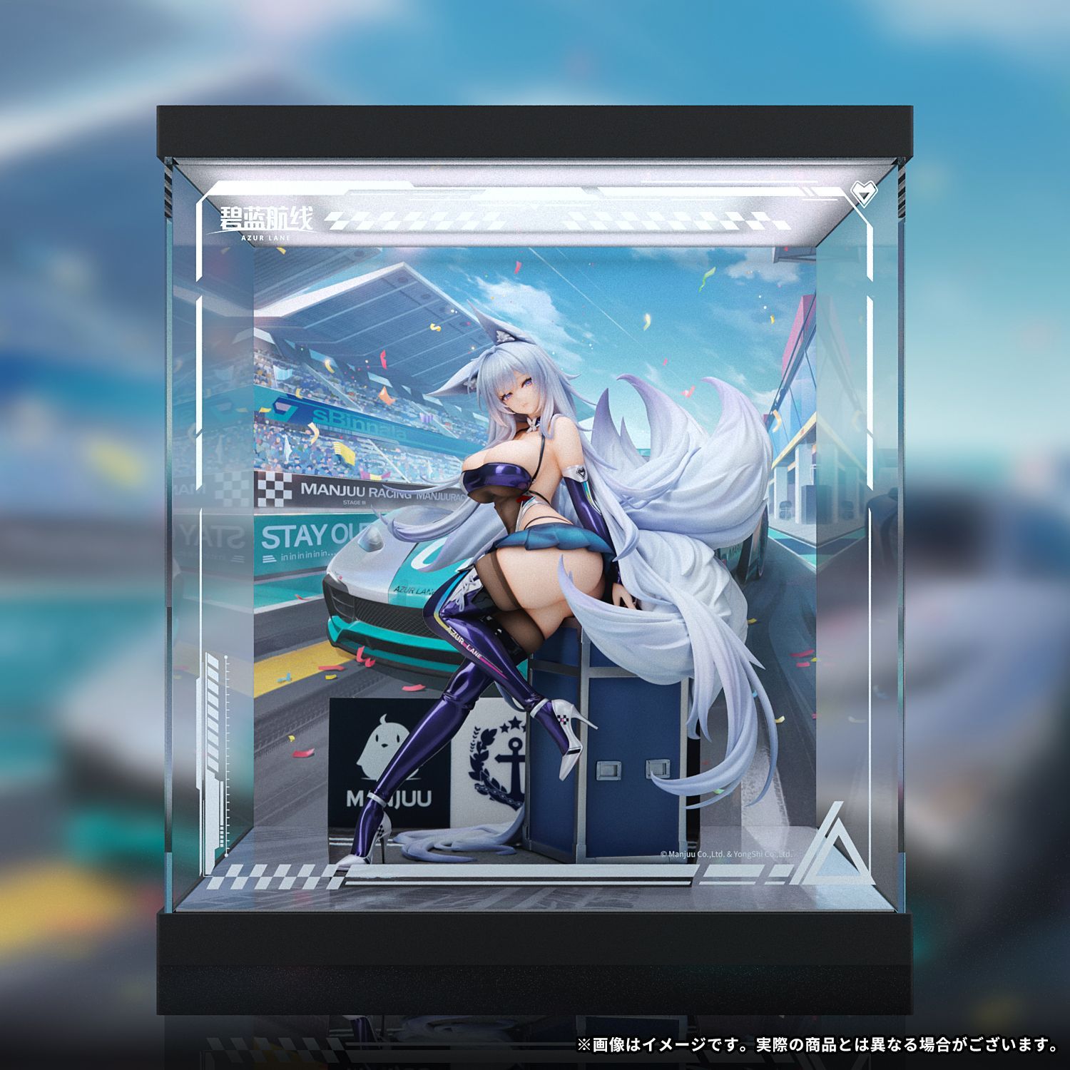 《碧藍航線》信濃寢待之銀輿 1/7 模型開放預購 APEX 重現九尾妖豔魅力 24 《碧藍航線》信濃寢待之銀輿 1/7 模型開放預購 APEX 重現九尾妖豔魅力