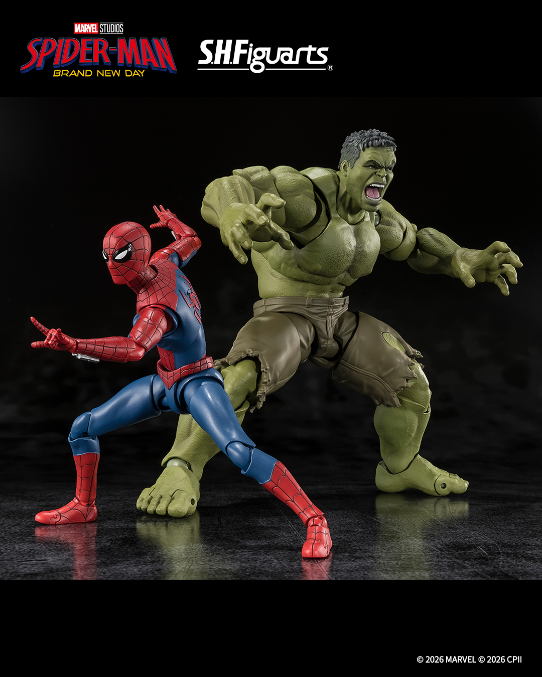 《蜘蛛人:全新的一天》S.H.Figuarts 蜘蛛人與浩克商品化 5 月 11 日開啟預約 1 《蜘蛛人:全新的一天》S.H.Figuarts 蜘蛛人與浩克商品化 5 月 11 日開啟預約