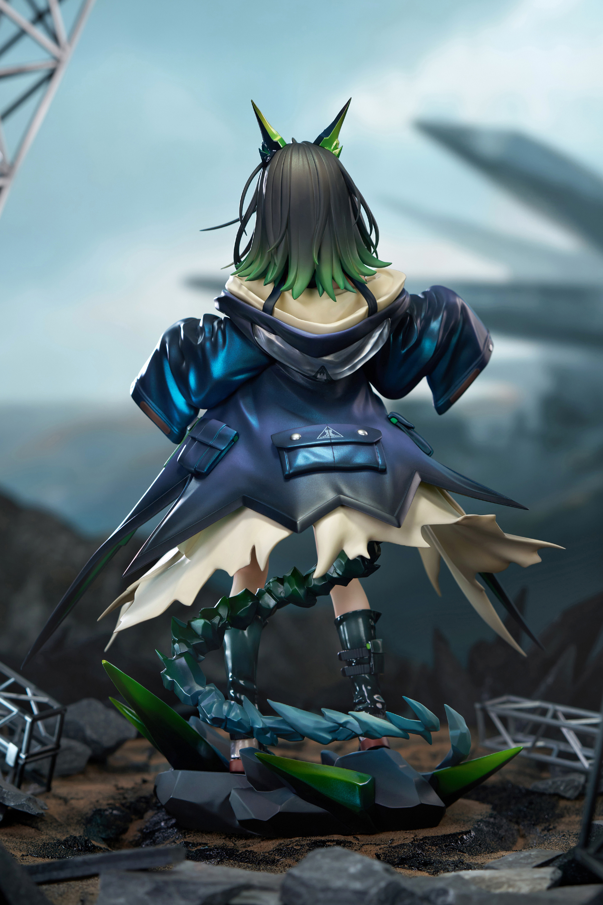 《明日方舟》凱爾希召喚物 Mon3tr 模型化!APEX 1/7 比例模型將於 5/11 預售