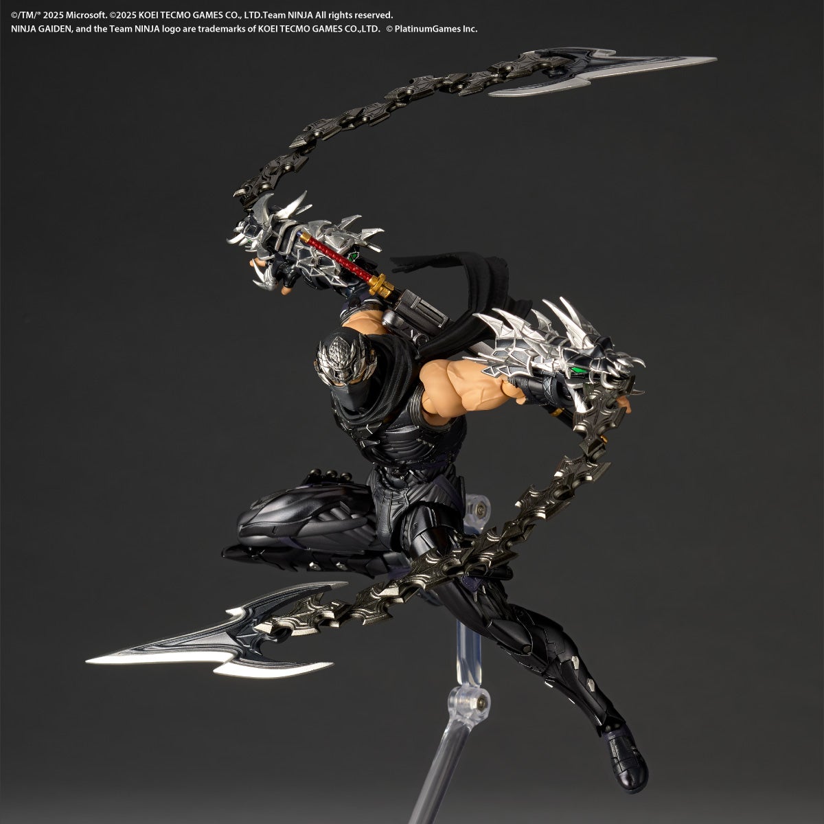 海洋堂 Amazing Yamaguchi《NINJA GAIDEN 4》龍之忍者龍隼可動人偶 5 月 15 日開放預購 4 海洋堂 Amazing Yamaguchi《NINJA GAIDEN 4》龍之忍者龍隼可動人偶 5 月 15 日開放預購