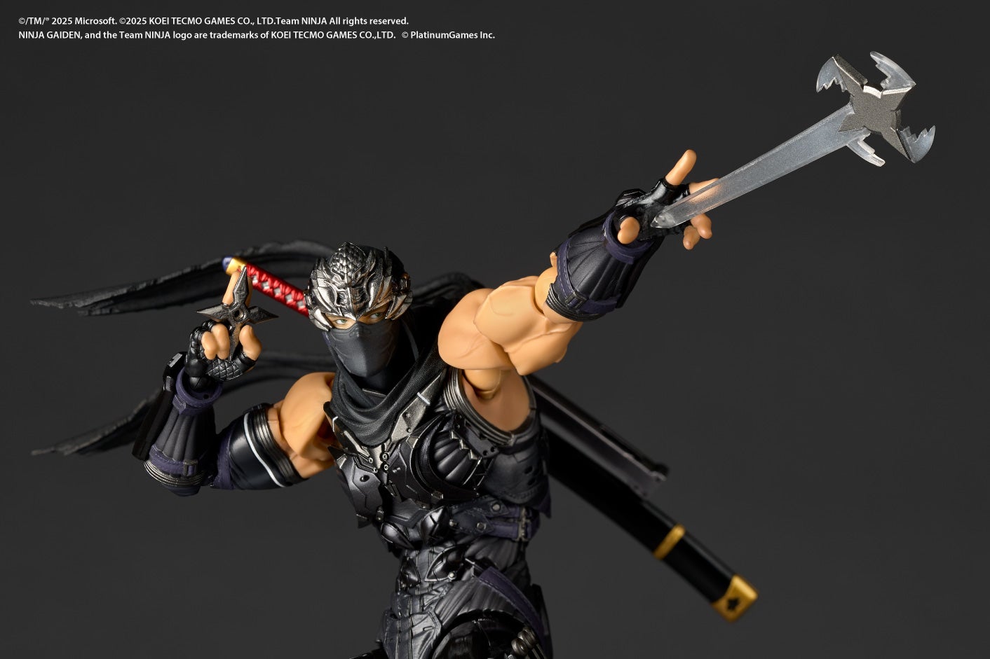 海洋堂 Amazing Yamaguchi《NINJA GAIDEN 4》龍之忍者龍隼可動人偶 5 月 15 日開放預購 12 海洋堂 Amazing Yamaguchi《NINJA GAIDEN 4》龍之忍者龍隼可動人偶 5 月 15 日開放預購