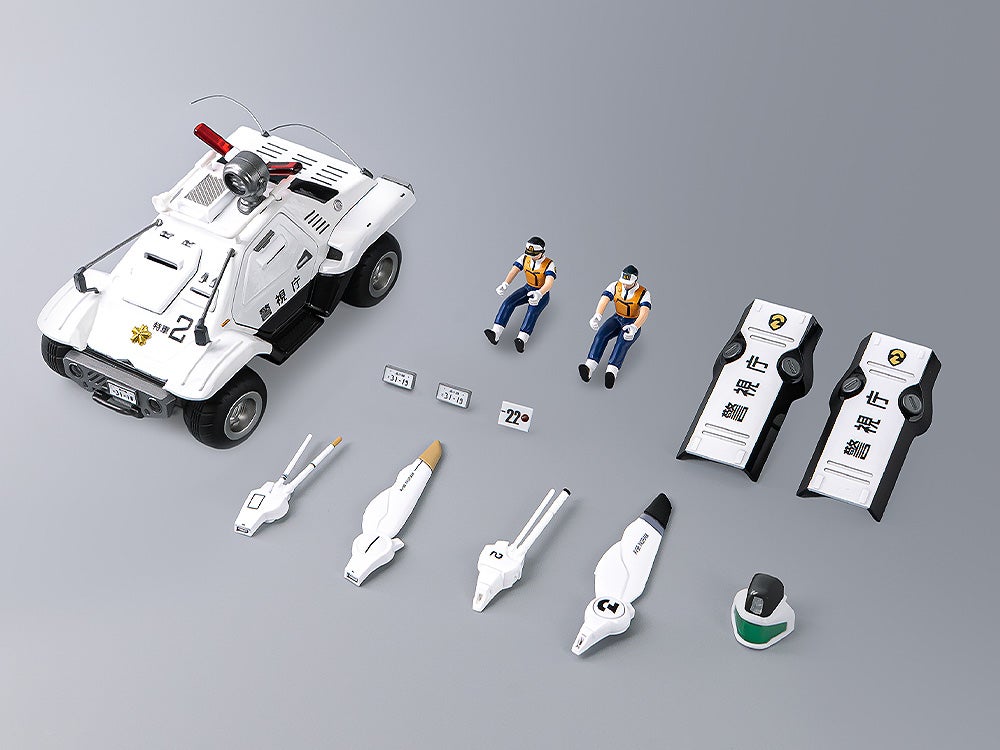 threezero「機動警察」98式特型指揮車預購開始!內建LED發光與經典成員人偶 1 threezero「機動警察」98式特型指揮車預購開始!內建LED發光與經典成員人偶