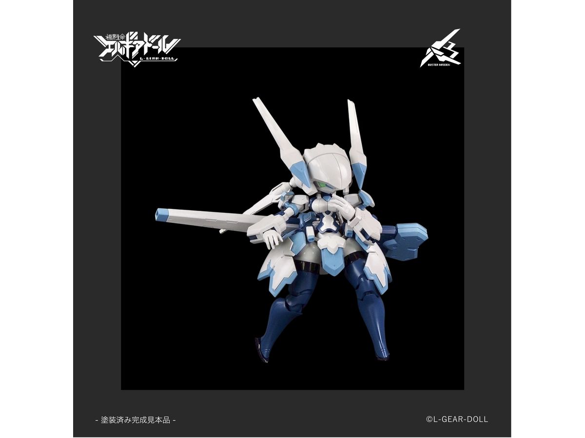 Cavico HS 系列首作!機界生命「Buster Maiden」組裝模型 2026 年發售 4 Cavico HS 系列首作!機界生命「Buster Maiden」組裝模型 2026 年發售