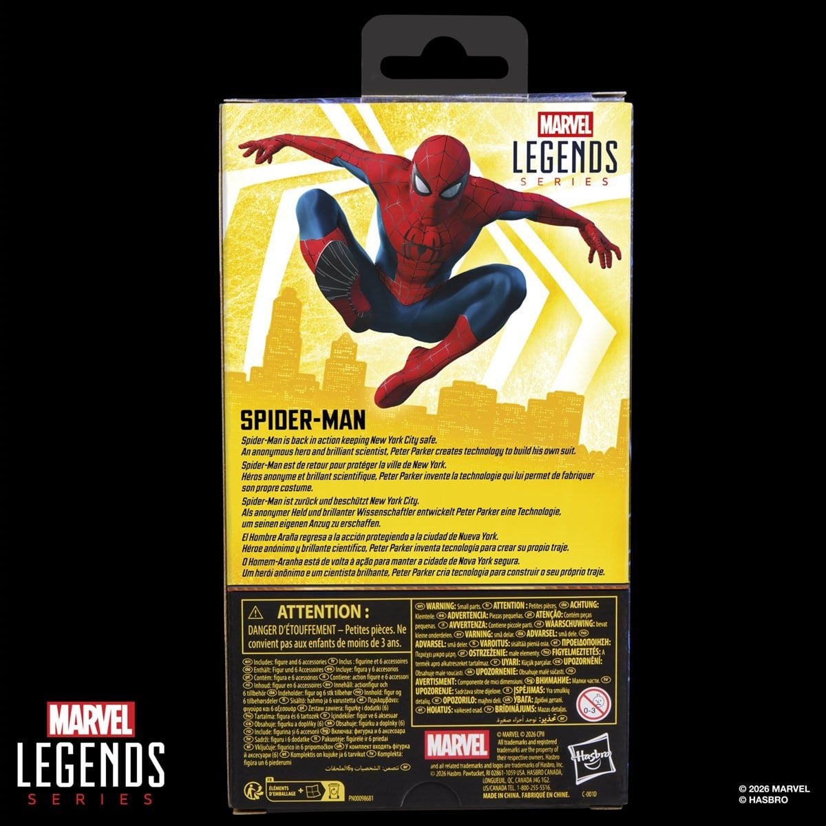 Marvel Legends 推出《蜘蛛人:全新之日》系列新作 蜘蛛人、浩克 2026 年夏季登場 9 Marvel Legends 推出《蜘蛛人:全新之日》系列新作 蜘蛛人、浩克 2026 年夏季登場